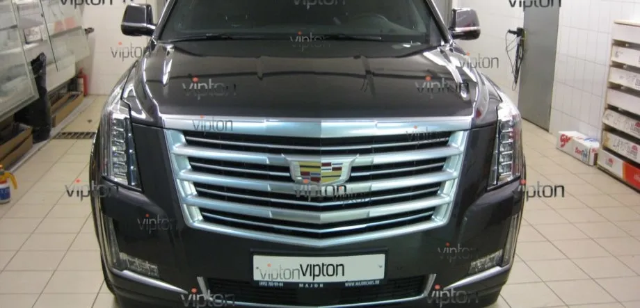 CADILLAC ESCALADE: антигравийная пленка 5 CADILLAC ESCALADE: антигравийная пленка 5