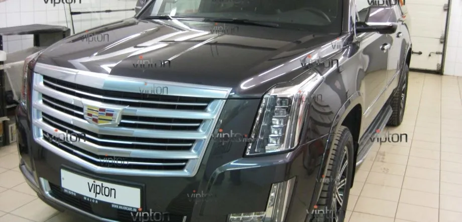 CADILLAC ESCALADE: антигравийная пленка 3 CADILLAC ESCALADE: антигравийная пленка 3