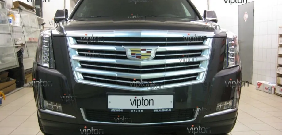 CADILLAC ESCALADE: антигравийная пленка 4 CADILLAC ESCALADE: антигравийная пленка 4