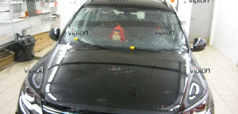 VW TIGUAN: защита лобового стекла 1 VW TIGUAN: защита лобового стекла 1