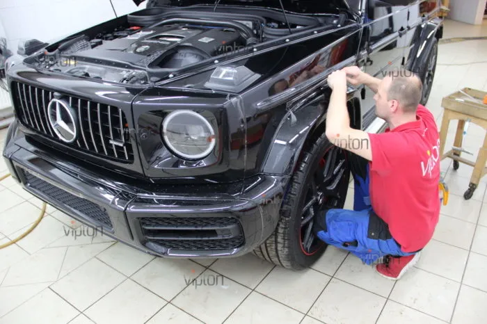 IMG_7220 — MERCEDES-BENZ G-класс: антигравийная защита | VIPTON