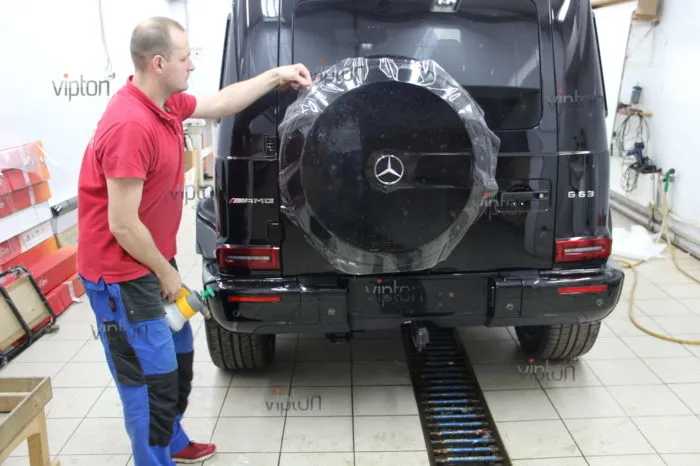 IMG_7233 — MERCEDES-BENZ G-класс: антигравийная защита | VIPTON