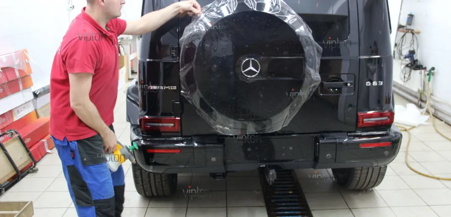 MERCEDES-BENZ G-класс: антигравийная защита 3 MERCEDES-BENZ G-класс: антигравийная защита 3
