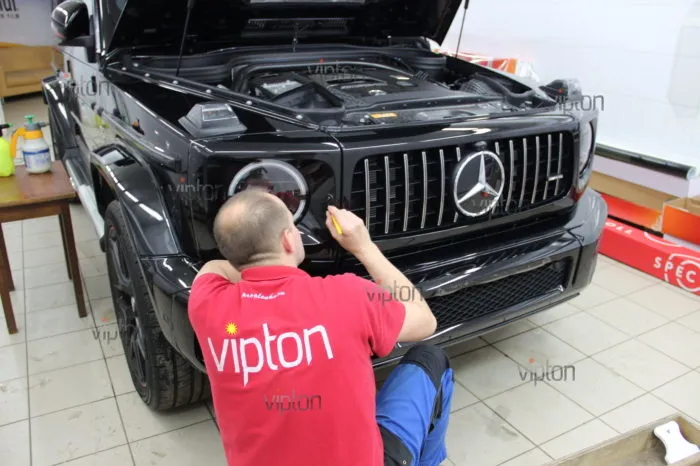 IMG_7242 — MERCEDES-BENZ G-класс: антигравийная защита | VIPTON