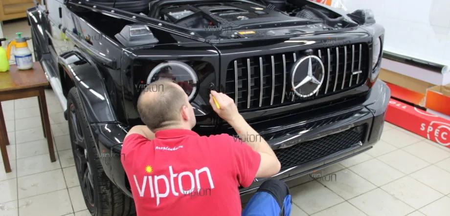 MERCEDES-BENZ G-класс: антигравийная защита 4 MERCEDES-BENZ G-класс: антигравийная защита 4