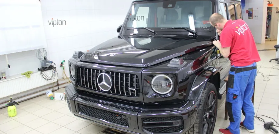 MERCEDES-BENZ G-класс: антигравийная защита 7 MERCEDES-BENZ G-класс: антигравийная защита 7