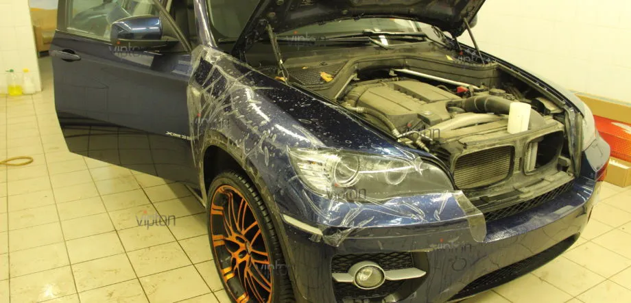 BMW X6: Антигравийная защита 2 BMW X6: Антигравийная защита 2