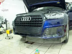 IMG_5925 — Audi Q7: Установка защитной антигравийной пленки LLUMAR GLOSS PPF | VIPTON — Новости про тонировку и бронирование авто - VipTon Москва
