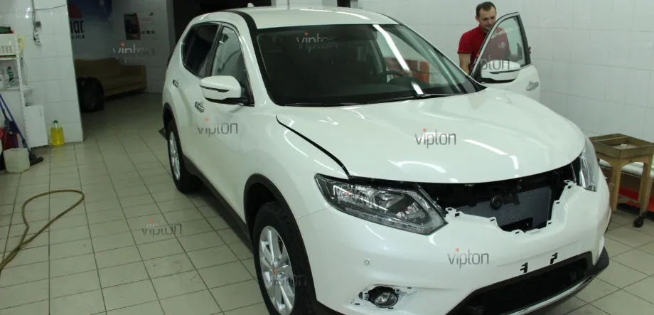 Nissan X-Trail: тонировка задняя полусфера 2 Nissan X-Trail: тонировка задняя полусфера 2