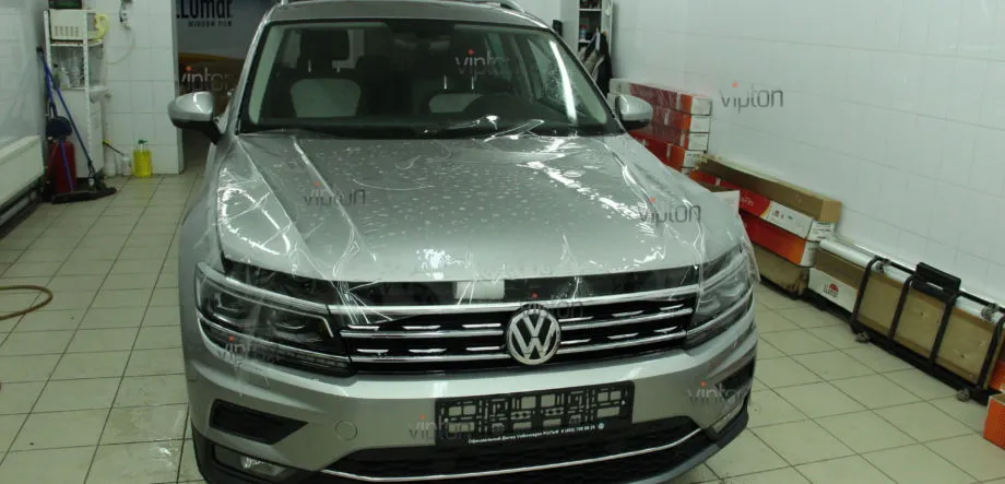 VW TAUREG Антигравийная защита 1 VW TAUREG Антигравийная защита 1
