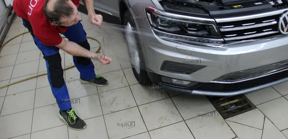 VW TAUREG Антигравийная защита 3 VW TAUREG Антигравийная защита 3