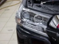 TOYOTA Land Cruiser 200 защита фары   LLUMAR GLOSS PPF