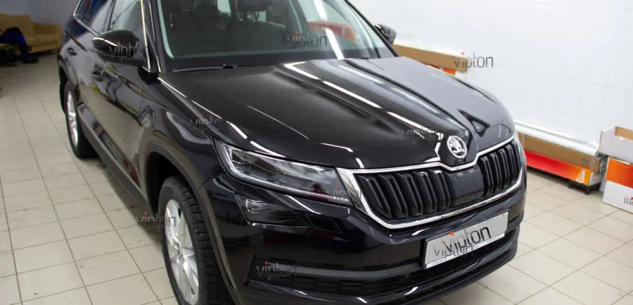 Skoda Kodiaq Антигравийная защита 5 Skoda Kodiaq Антигравийная защита 5