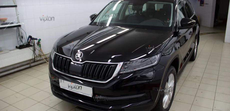 Skoda Kodiaq Антигравийная защита 6 Skoda Kodiaq Антигравийная защита 6