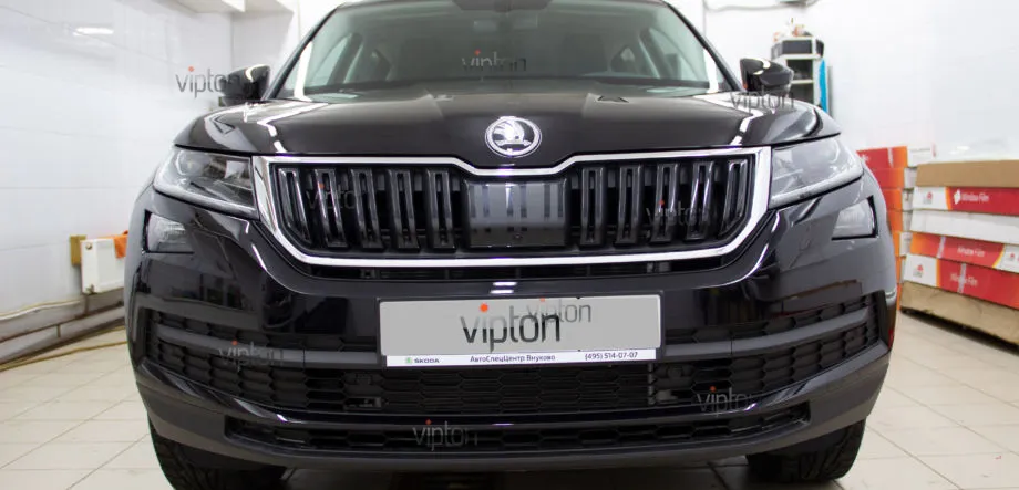 Skoda Kodiaq Антигравийная защита 7 Skoda Kodiaq Антигравийная защита 7