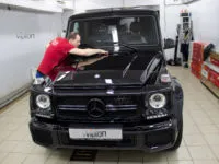Mercedes Gelandewagen LLUMAR GLOSS расширенный пакет