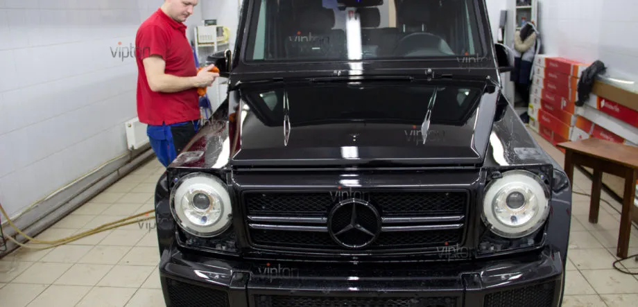 Mercedes Gelandewagen LLUMAR GLOSS расширенный пакет 4 Mercedes Gelandewagen LLUMAR GLOSS расширенный пакет 4