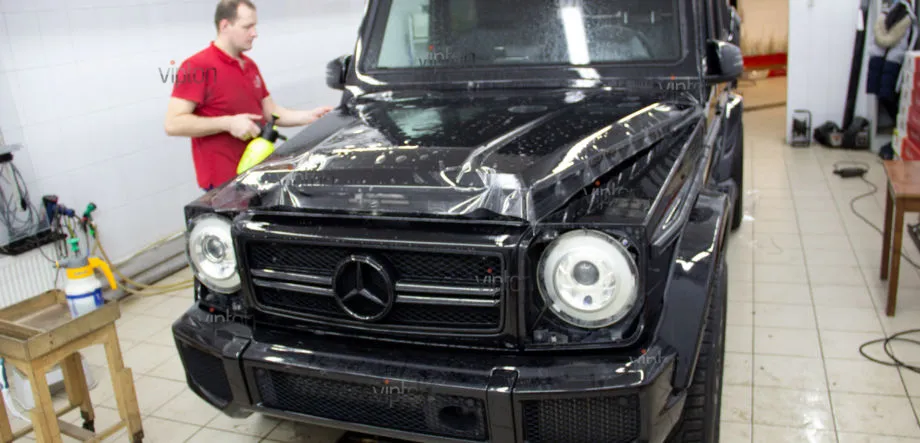 Mercedes Gelandewagen LLUMAR GLOSS расширенный пакет 5 Mercedes Gelandewagen LLUMAR GLOSS расширенный пакет 5