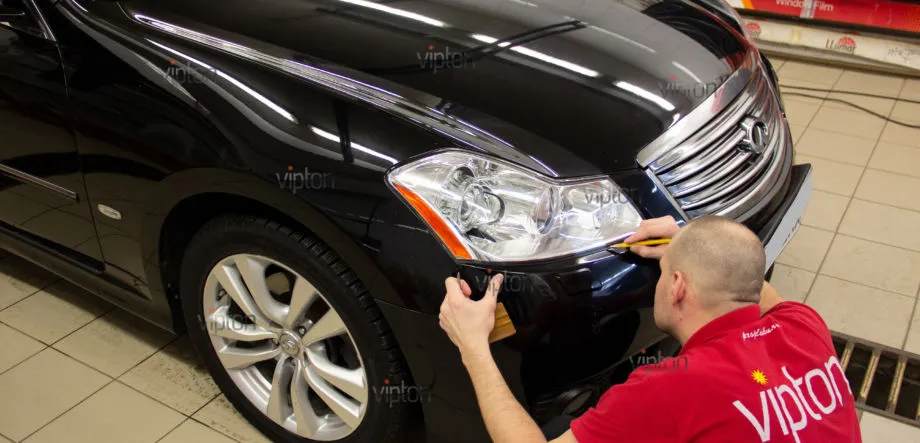 Infiniti: защита фар LLUMAR GLOSS 3 Infiniti: защита фар LLUMAR GLOSS 3