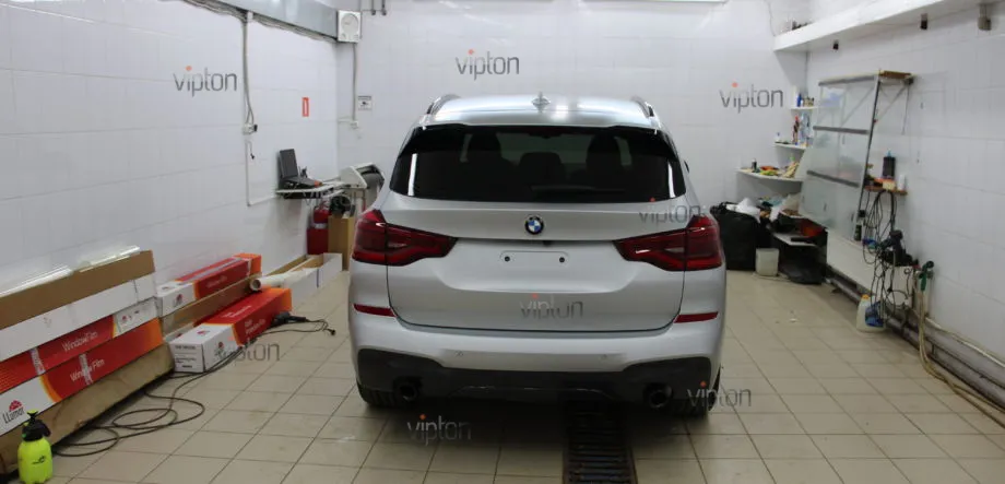 BMW X-3: Установка антигравийной полиуретановой пленки 13