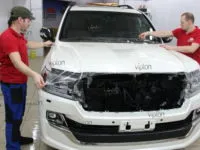 TOYOTA Land Cruiser 200 Антигравийная защита