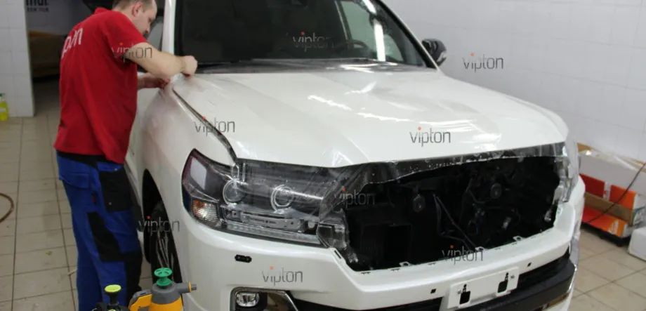 TOYOTA Land Cruiser 200 Антигравийная защита 3 TOYOTA Land Cruiser 200 Антигравийная защита 3