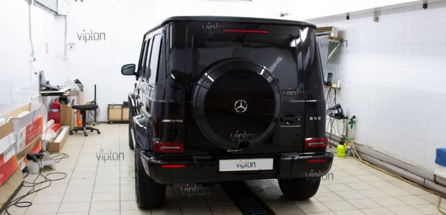 Mercedes-Benz G-klasse: пленка-solar gard HP Titanium 16. 2 Mercedes-Benz G-klasse: пленка-solar gard HP Titanium 16. 2