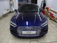 Audi A5 Установка полиуретановой пленки LLumar PPF Gloss.