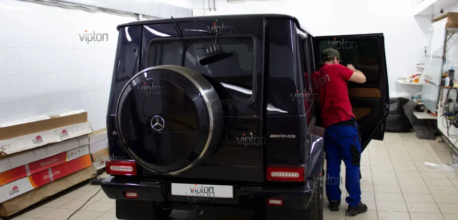 Mercedes-Benz G-klasse: Тонировка LLumar ATR 3 Mercedes-Benz G-klasse: Тонировка LLumar ATR 3