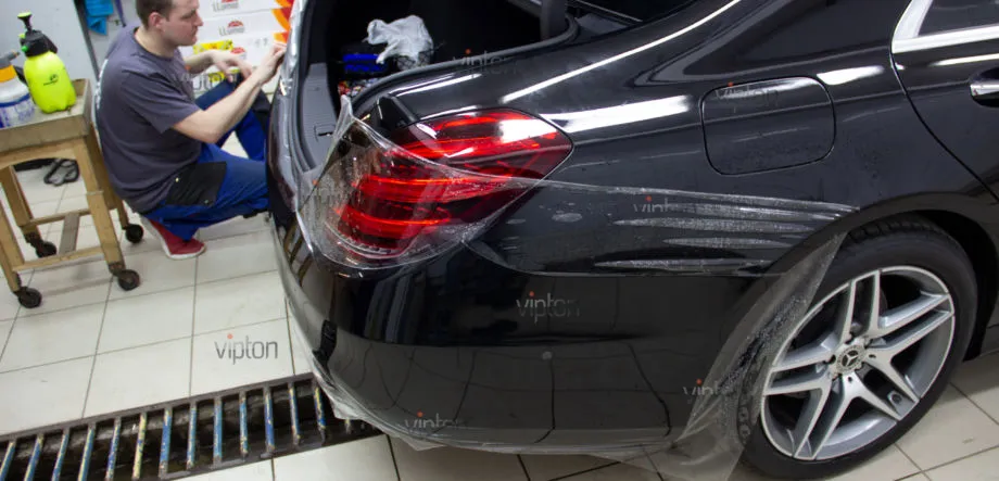 MERCEDES-BENZ S-класс W-222 Антигравийная защита 7 MERCEDES-BENZ S-класс W-222 Антигравийная защита 7