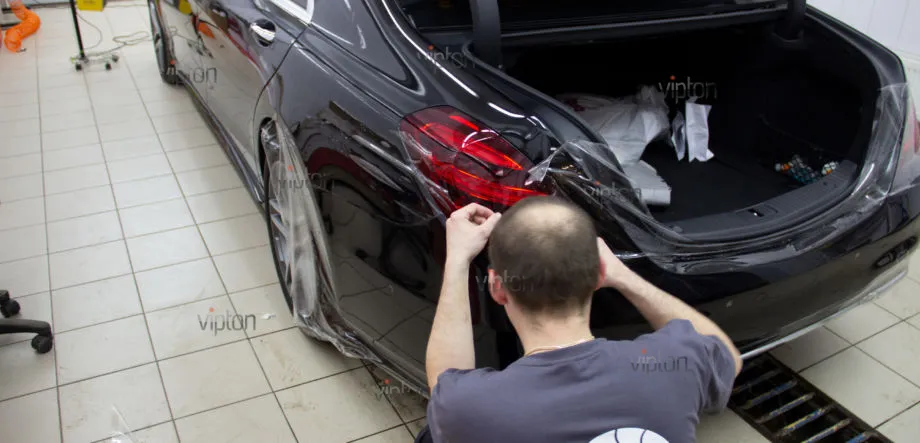 MERCEDES-BENZ S-класс W-222 Антигравийная защита 6 MERCEDES-BENZ S-класс W-222 Антигравийная защита 6