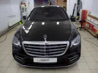 MERCEDES-BENZ S-класс W-222 Антигравийная защита