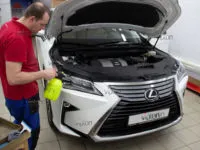 Lexus RX: Антигравийная защита SPARKS TOP