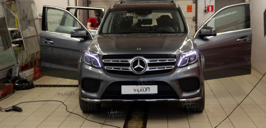 Mercedes-Benz GLS-klasse:тонирование задняя части 1 Mercedes-Benz GLS-klasse:тонирование задняя части 1