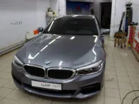 BMW 5 G-30: тонирование задняя полусфера