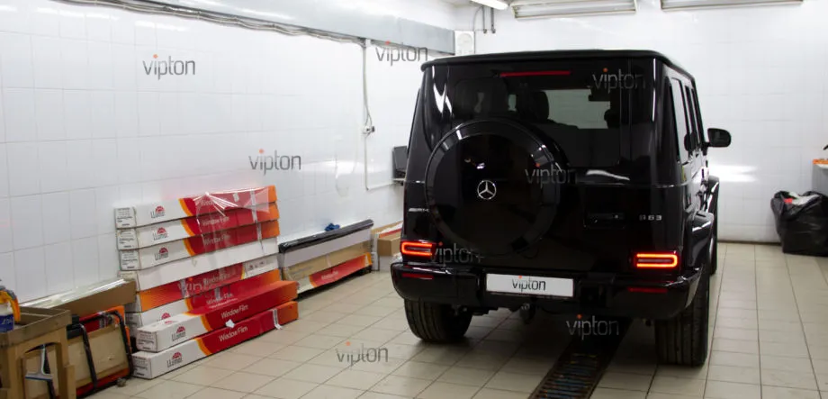 Mercedes-Benz G-klasse: тонировка 2-х передних стекол 3 Mercedes-Benz G-klasse: тонировка 2-х передних стекол 3