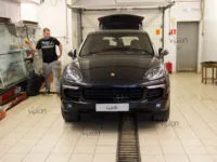 Porsche Cayenne: тонирование