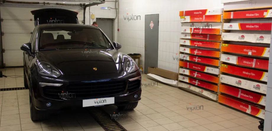 Porsche Cayenne: тонирование 2