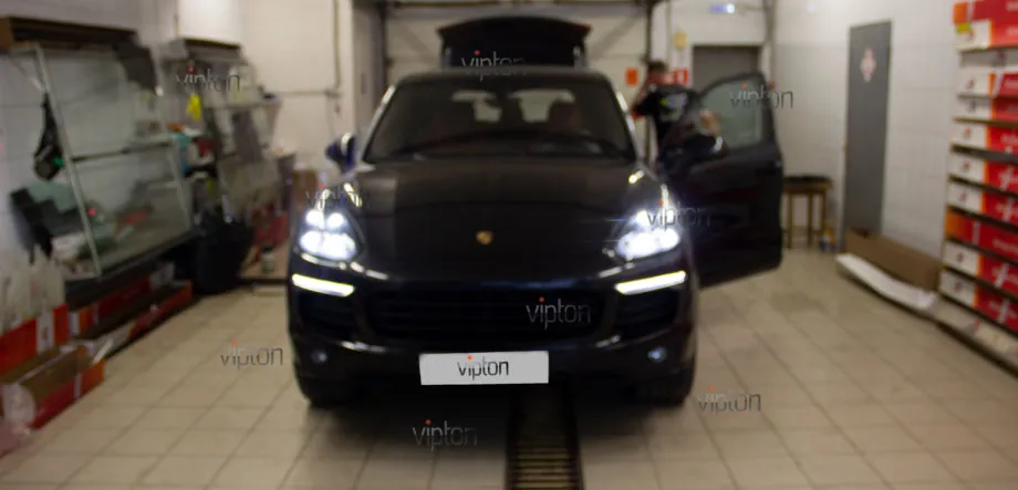 Porsche Cayenne: тонирование 3