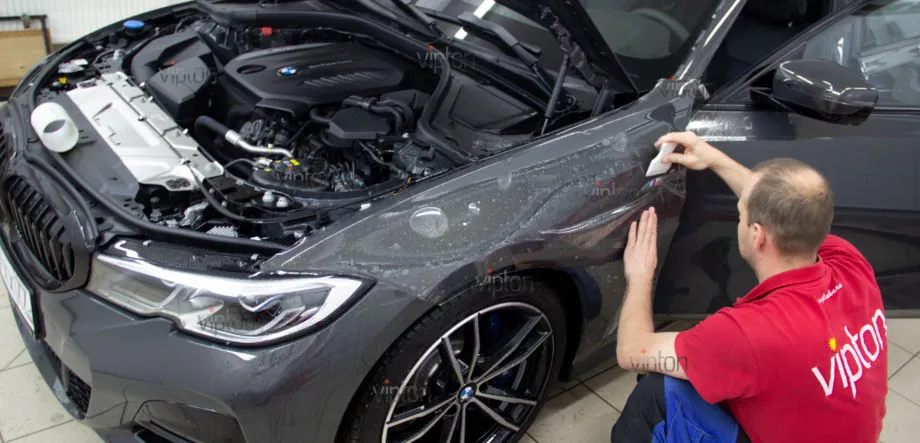 BMW G-30 расширенное покрытие LLUMAR PPF GLOSS 2