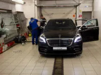 Mercedes-Benz S-klasse: тонировка