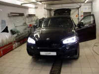 BMW X6: тонирование