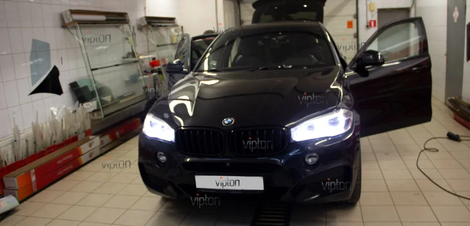 BMW X6: тонирование 3