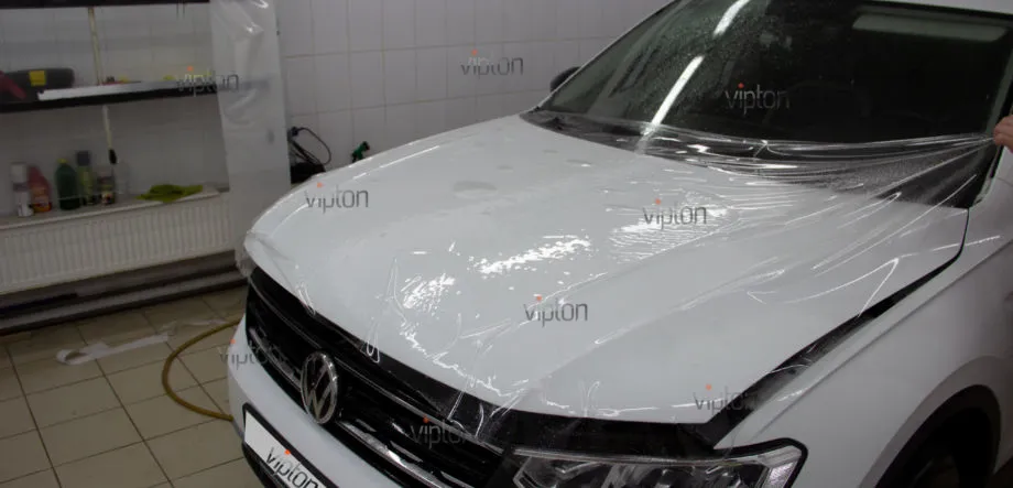Volkswagen Tiguan Антигравийная защита 2 Volkswagen Tiguan Антигравийная защита 2