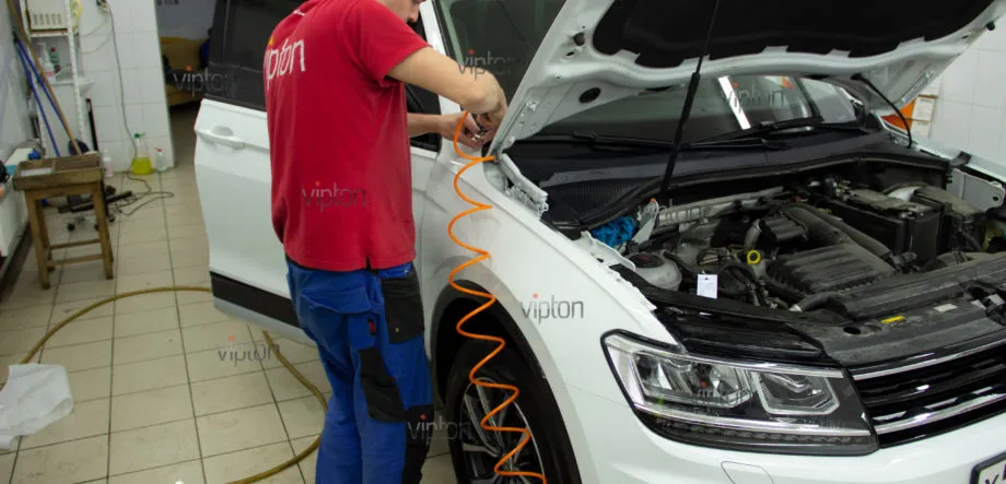 Volkswagen Tiguan Антигравийная защита 5 Volkswagen Tiguan Антигравийная защита 5