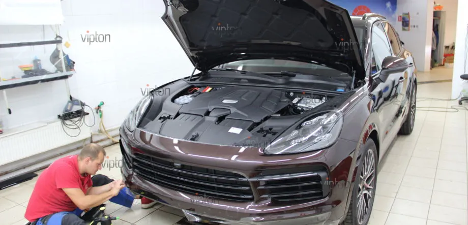 Porsche Cayenne: Антигравийное покрытие 3 Porsche Cayenne: Антигравийное покрытие 3