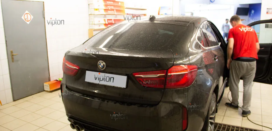 BMW X6: атермальная пленка 3 BMW X6: атермальная пленка 3