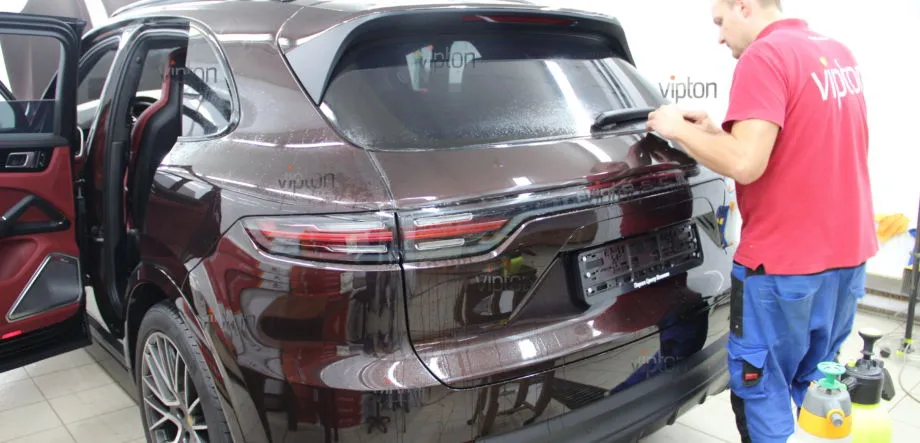 Porsche Cayenne: Антигравийное покрытие 4 Porsche Cayenne: Антигравийное покрытие 4