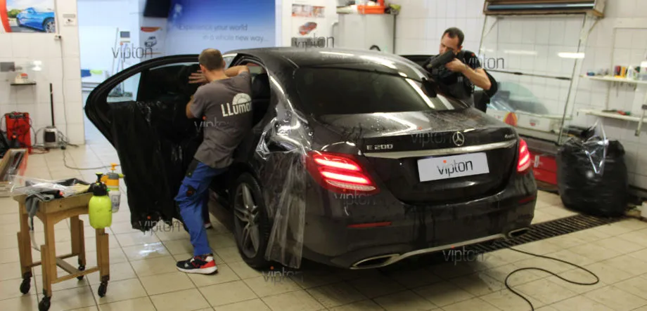 Mercedes-Benz E-klasse: тонировка 2