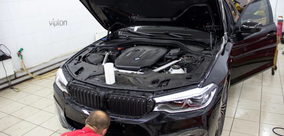 BMW 5 серия расширенный пакет LLumar 1